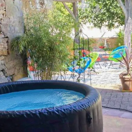 Longere Authentique Piscine Hébergement de vacances Sieurac